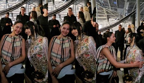 yaya lisa|โมเมนต์สุดเซอร์ไพรส์ ‘ญาญ่า’ พบ ‘ลิซ่า’ ในโชว์ Louis Vuitton ฉลอง 10 .